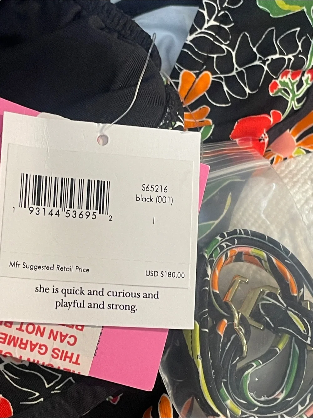 Kate Spade Ruffle Off The Shoulder One Piece Swimsuit - Rooftop Garden NWT